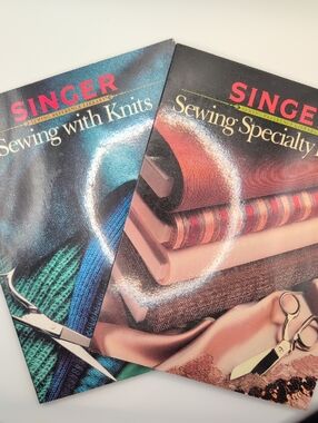 SINGER Sewing Specialty & Sewing with Knits Book Set - Multi-Color